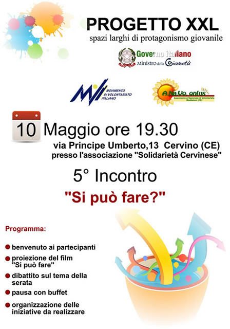 Progetto XXL - 5incontro
